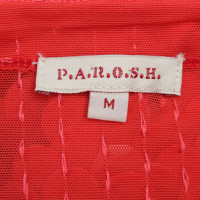 Andere merken P.A.R.O.S.H. - lovertjes jurk in rood