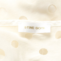 Stine Goya Jurk Jersey in Crème