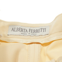 Alberta Ferretti Paio di Pantaloni in Beige