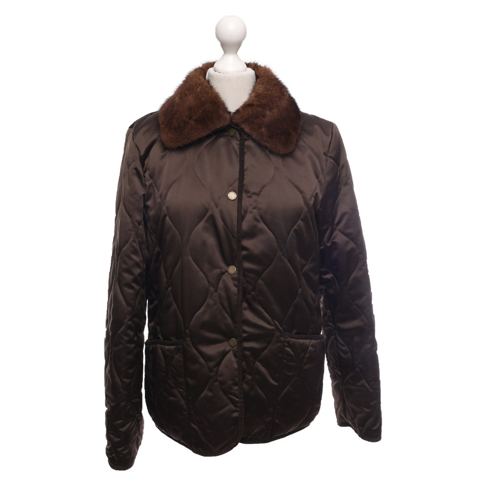 Les Copains Jacket/Coat in Brown