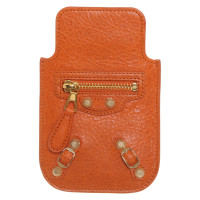 Balenciaga Bag/Purse Leather in Orange