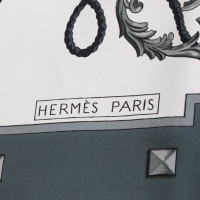 Hermès Seidentuch mit Muster-Print