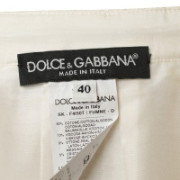 Dolce & Gabbana Rock mit Spitzenbesatz