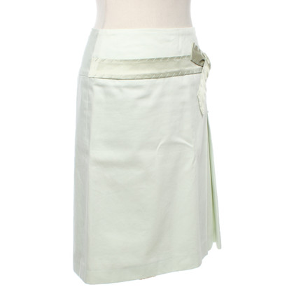 Tara Jarmon Skirt Cotton in Green