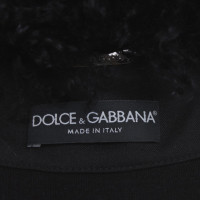 Dolce & Gabbana Gebreide jas met bontkraag