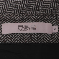 Red Valentino Rock mit Fischgrätmuster