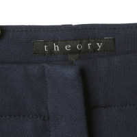 Theory Pli de pantalon en bleu