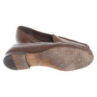 Navyboot Slippers/Ballerinas Leather in Brown