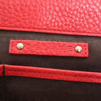 Céline Boogie Bag aus Leder in Rot