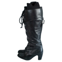 Kurt Geiger Boots Leather in Black