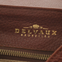 Delvaux Handtasche in Braun