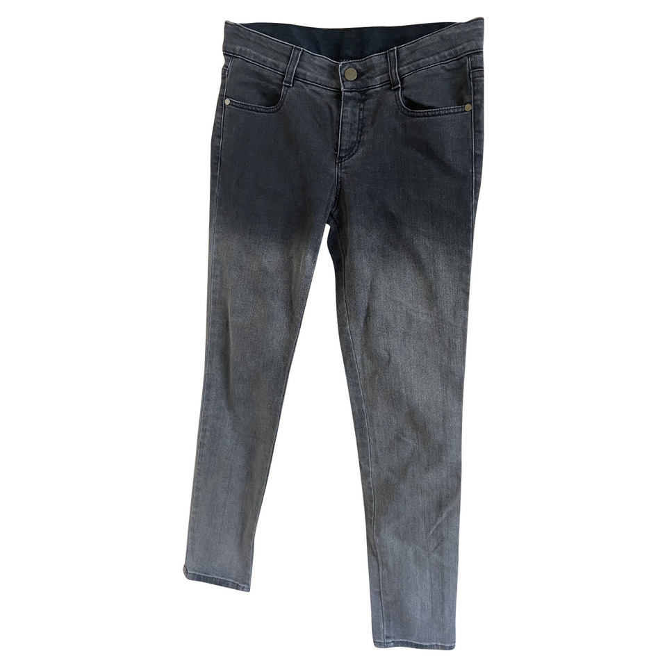 Stella McCartney Jeans aus Baumwolle in Grau