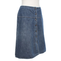 Filippa K Skirt Cotton in Blue