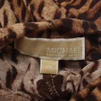 Michael Kors Lichtgewicht blouse met dierenprint