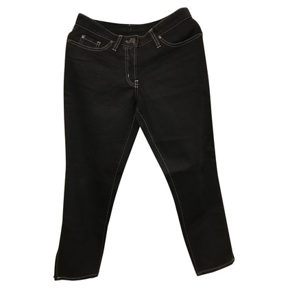 Airfield Paire de Pantalon en Coton en Noir