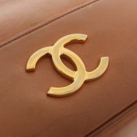 Chanel Handtasche aus Leder in Braun