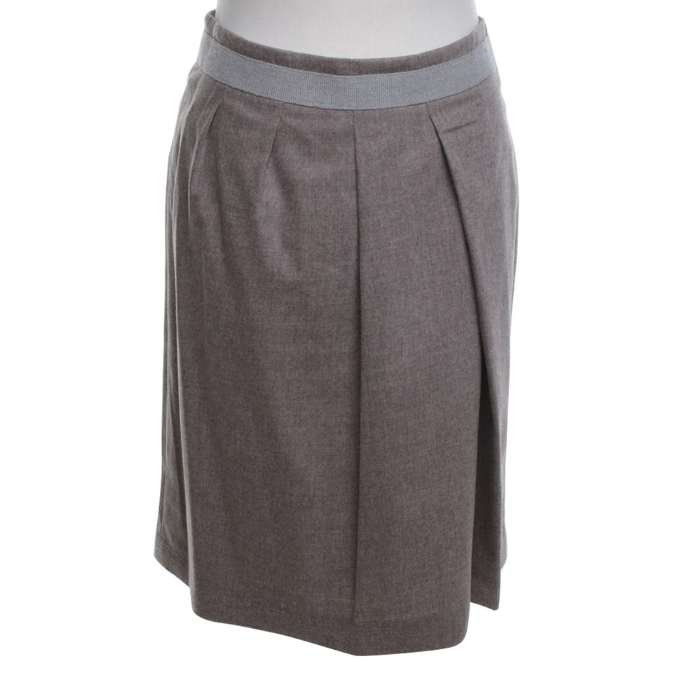 Fabiana Filippi skirt in grey / Braun