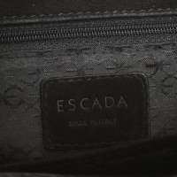Escada Handbag Suede in Black