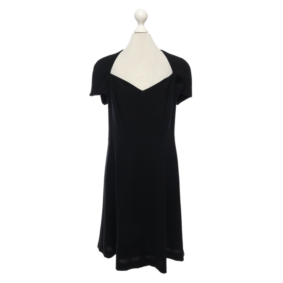 Rena Lange Kleid aus Wolle in Schwarz