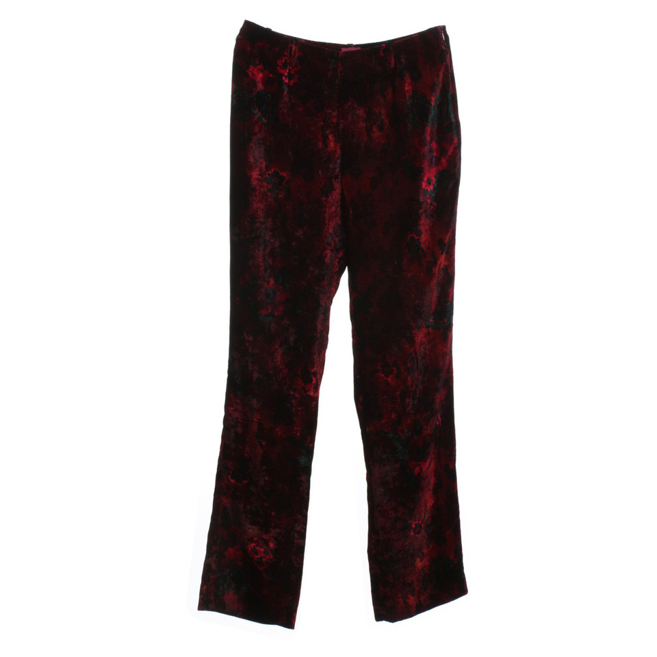 Kenzo Samthose with floral print