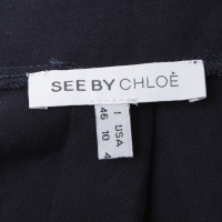 See By Chloé  Jurk in donkerblauw