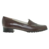 Bally Bottes chaussures en cuir brun