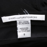Diane Von Furstenberg Robe en Jersey en Noir