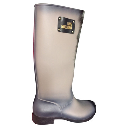 Moschino rain boots