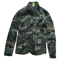 Blonde No8 Jacket with camouflage pattern