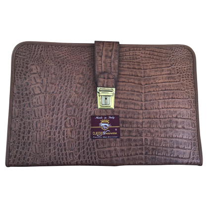 Fiorucci Travel bag Leather in Brown
