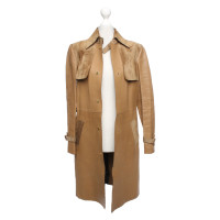 Gucci Jacket/Coat Leather in Beige