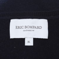 Eric Bompard Pull en bleu foncé