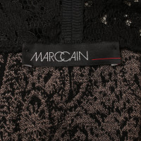 Marc Cain Robe tricot avec détails dentelle