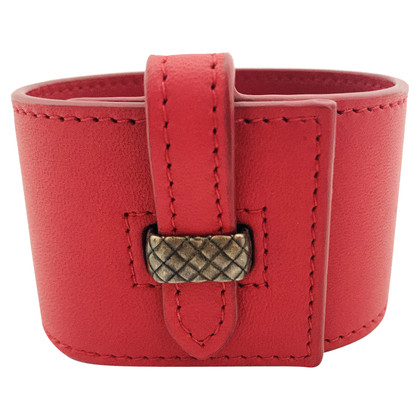 Bottega Veneta Bracelet/Wristband Leather in Red