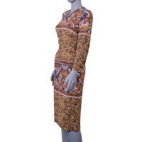 Dolce & Gabbana Schede jurk met mozaïek afdruk