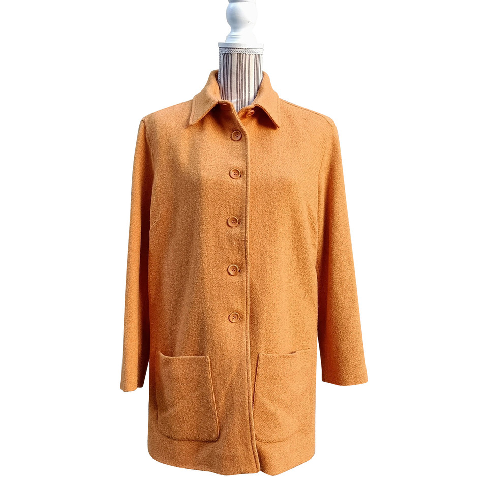 Gerard Darel Jacket/Coat Wool in Orange