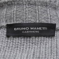 Bruno Manetti Cashmere Sweater in grey