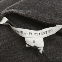 Diane Von Furstenberg Wollkleid mit drapiertem Ausschnitt