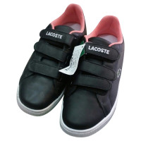 Lacoste Sneakers Leer in Zwart