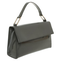 Furla Handbag Patent leather in Grey