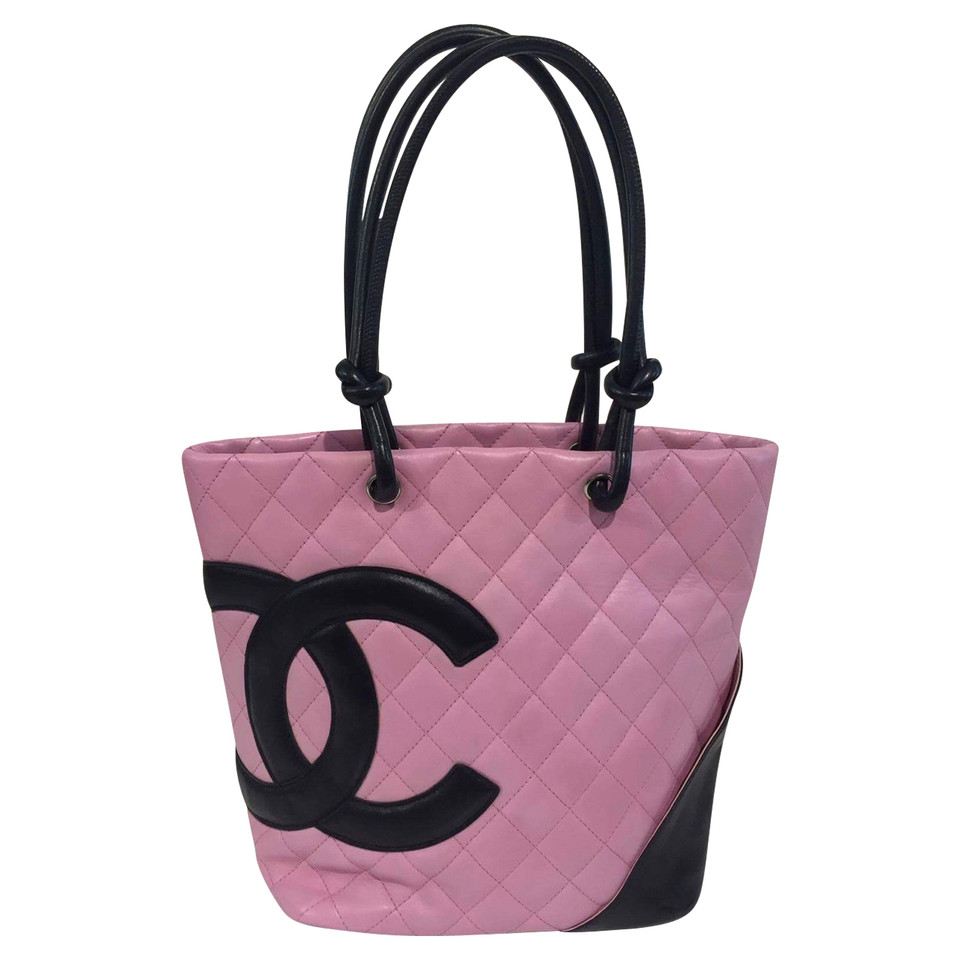 Chanel "Ligne Cambon" roze handtas