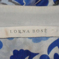 Lorna Bosè Chemisier de soie avec des motifs de grandes