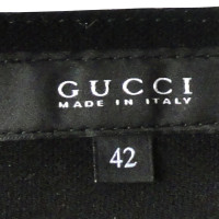 Gucci Zwarte broek met Metalldeko