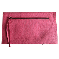 Balenciaga clutch in pink