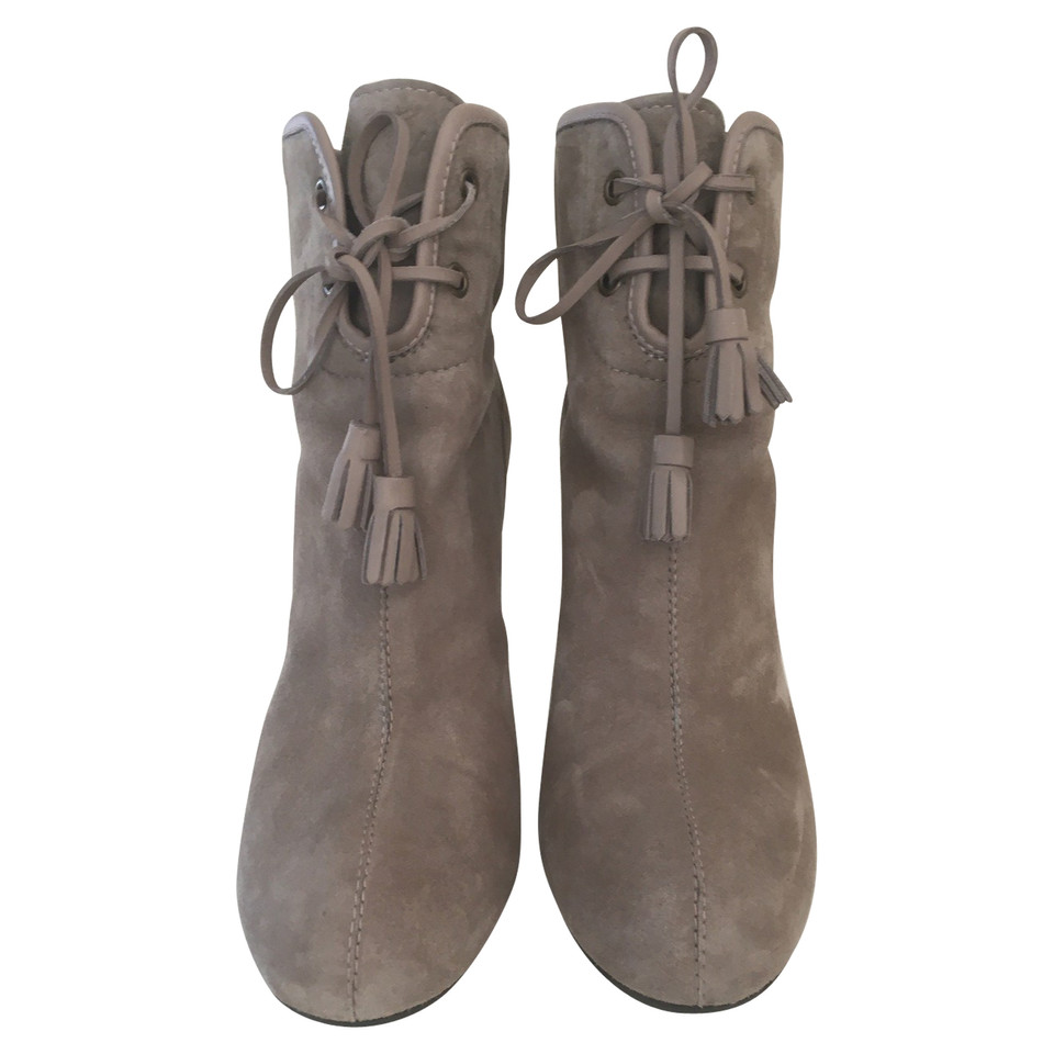 Hogan Ankle boots Suede in Beige