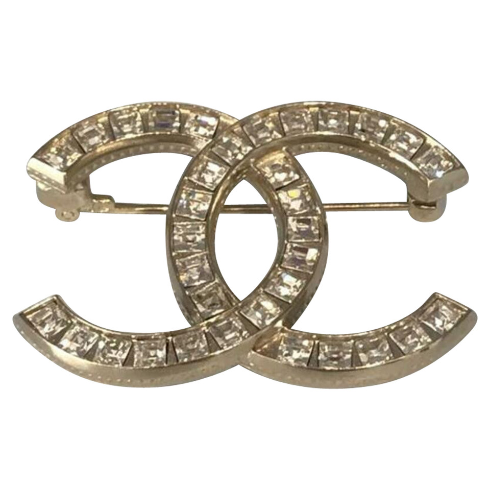 Chanel Broche in Goud