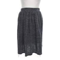 Twin Set Simona Barbieri Skirt Cotton in Grey