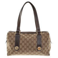 Gucci Handbag in brown / beige