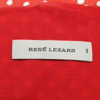 René Lezard Kleid mit Punktemuster