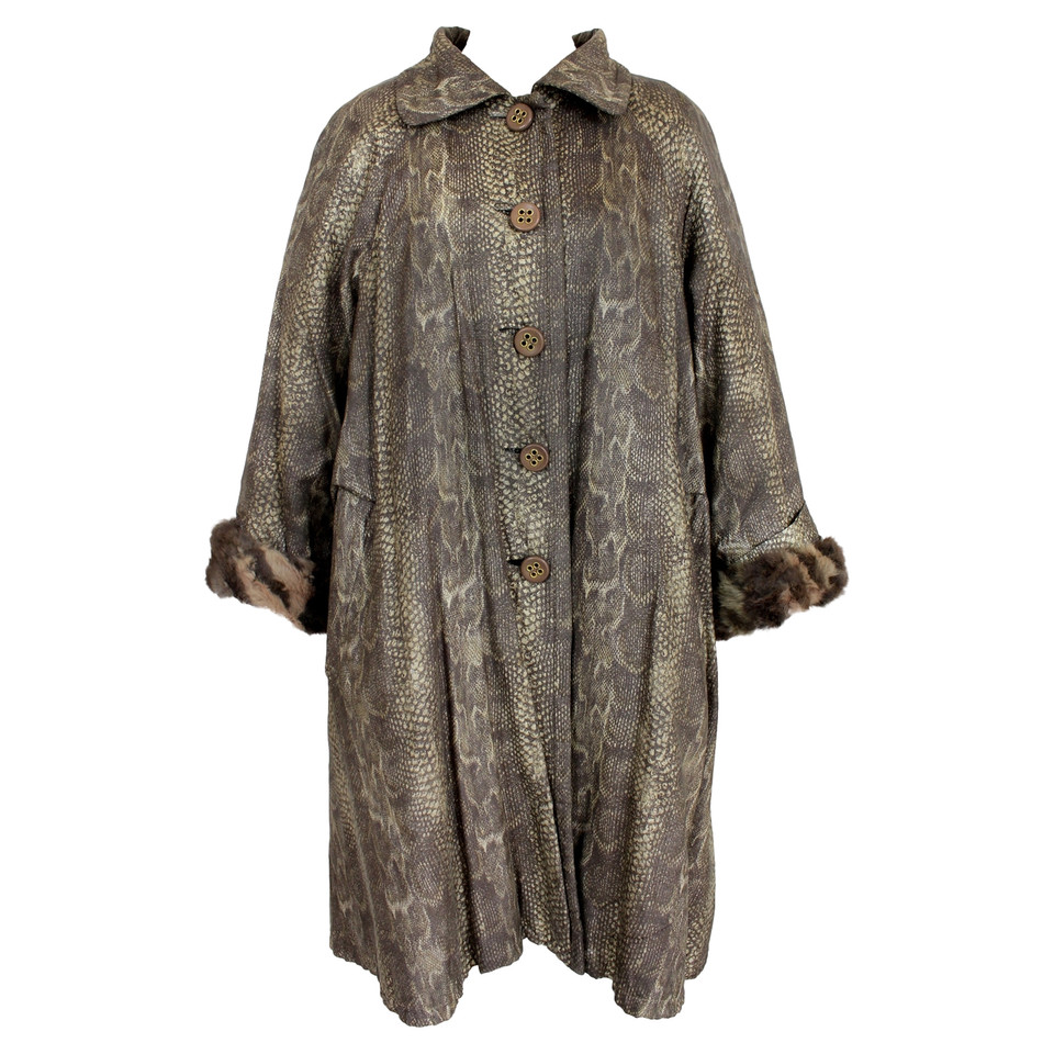 Christian Dior Jacket/Coat Fur in Brown